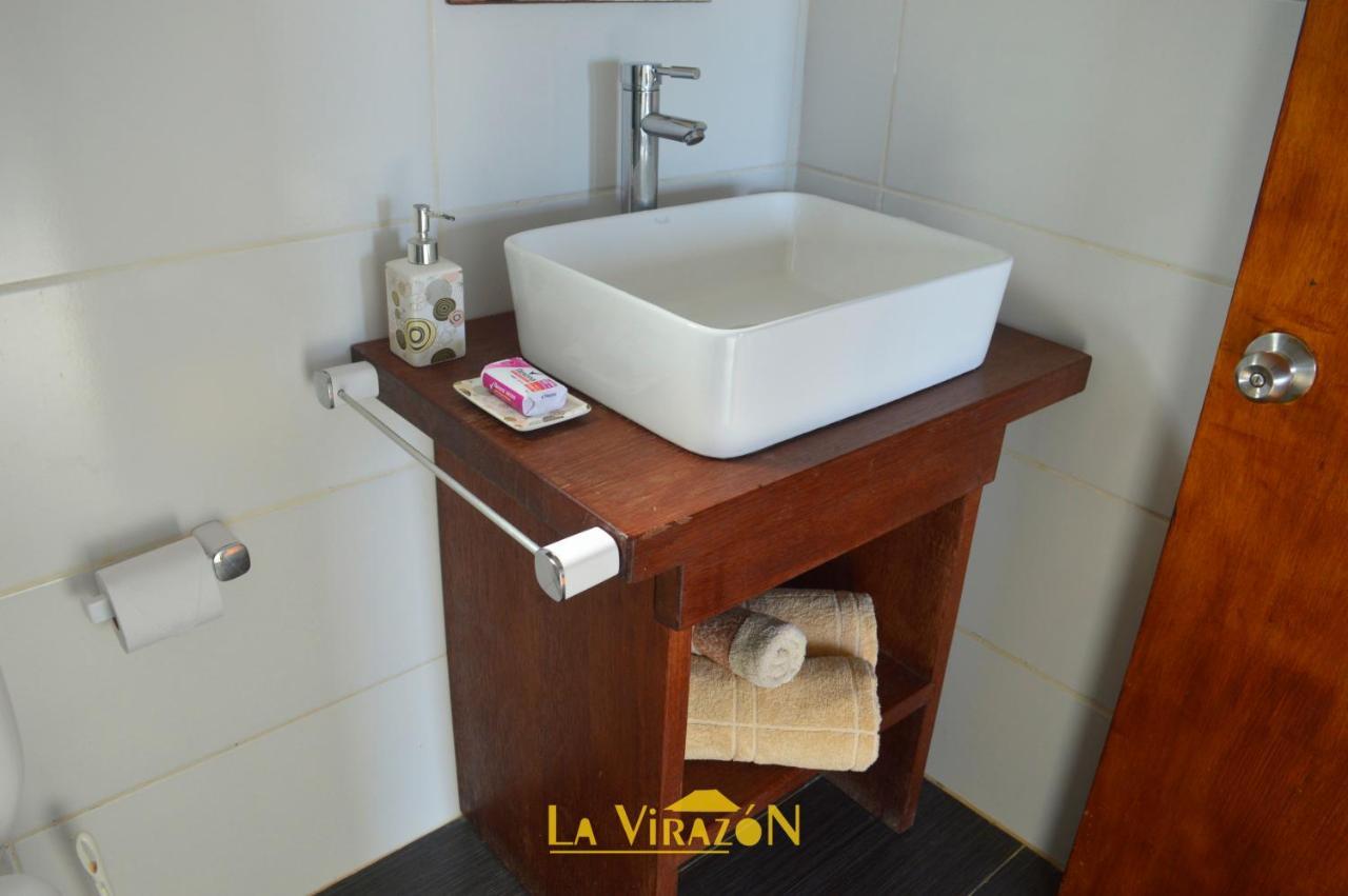 Hostal La Virazon Punta Del Diablo Bagian luar foto