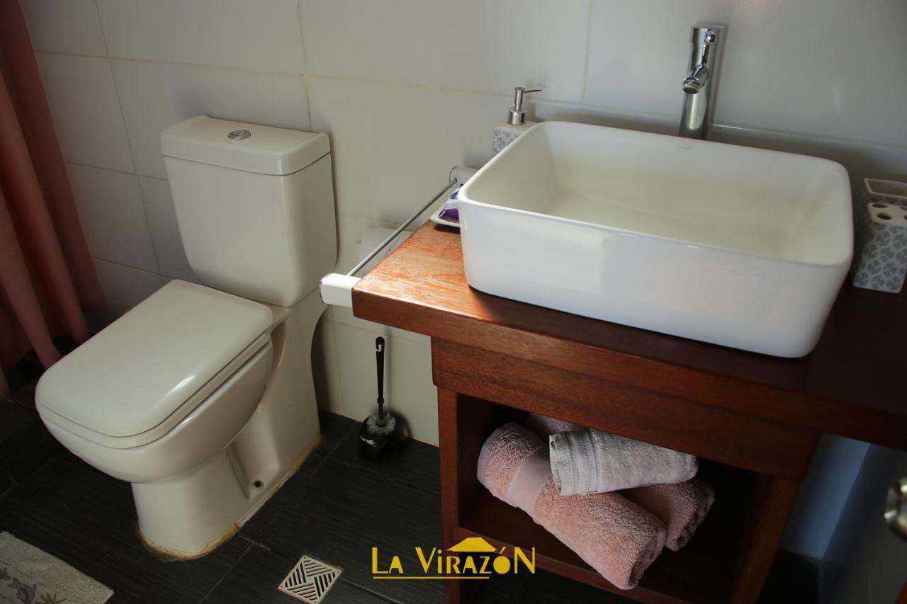 Hostal La Virazon Punta Del Diablo Bagian luar foto